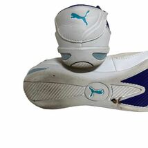 BB026 PUMA プーマ レディース スリッポン スニーカー US6 22.5cm ホワイト_画像6