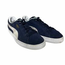 BB191 PUMA プーマ SUEDE スエード メンズ スニーカー US8.5 26.5cm ネイビー ホワイト_画像8