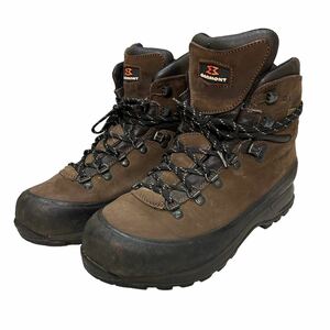 BB424 ガルモント GARMONT トレッキングシューズ 登山靴 US8.5 約 26.5cm ブラウン スエード GORE-TEX ゴアテックス ビブラムソール