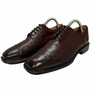 BB510 ROCKPORT ロックポート メンズ ビジネスシューズ 7.5W 約 25.5cm ブラウン レザー ウィングチップ