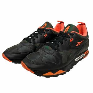 BB549 Reebok リーボック クラシックレザー CL LEATHER RC 1.0 メンズ スニーカー US9 27cm ブラック カーキ オレンジ