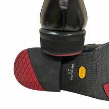 BB560 日本製 GUESS ゲス ビットローファー ビジネスシューズ 革靴 レザー 25cm ブラック vibram ビブラムソール_画像6