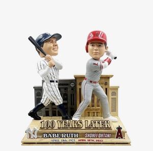 レア 216個限定 大谷翔平 ベーブ・ルース デュアル 100周年記念 ボブルヘッド MLB エンゼルス ヤンキース