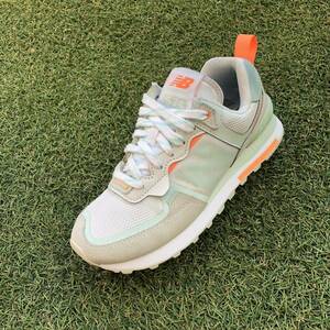 美品23 newbalance WL574ISCニューバランス HW528