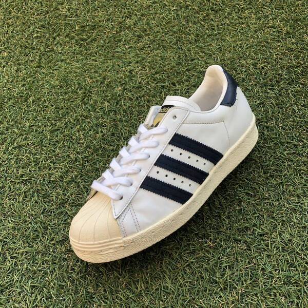 美品22.5 adidas SS80S アディダス スーパースター 80s HW533