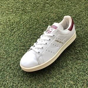 美品22 adidas STANSMISTH アディダス スタンスミス HW577