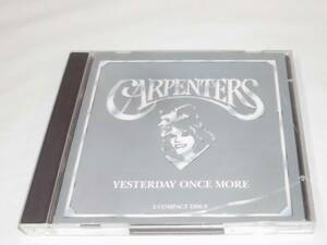 CD◆カーペンターズ　イエスタディ・ワンス・モア　2CD◆試聴確認済 cd-255　ゆうメール可