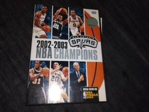 NBA　CHAMPIONS　2002-2003☆サンアントニオ　スパーズ優勝への軌跡