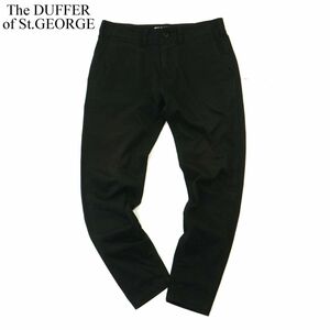 The DUFFER of St.GEORGE ダファー WONDER SHAPE★ ベーシック ワンダーシェイプ ストレッチ パンツ Sz.S　メンズ 黒　A3B05526_B#R