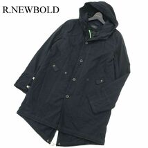 R.NEWBOLD ポールスミス 秋冬 キルティング 中綿 ライナー★ ナイロン モッズ コート Sz.M　メンズ　A3T14369_B#N_画像1