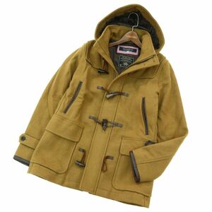 DESTRAD RUPERT Rupert autumn winter horse leather real hose leather using * melt n wool Zip duffle coat Sz.L men's A3T14407_C#N