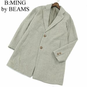 B:MING by BEAMS ビームス 秋冬 メルトン ウール★ チェスター コート Sz.M　メンズ　A3T14795_C#N