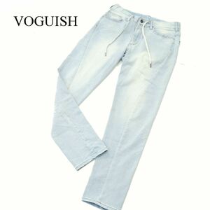 VOGUISH ヴォーギッシュ ルパート USED加工★ イージー ストレッチ スウェット デニム パンツ ジーンズ Sz.M　メンズ　A3B05700_C#R