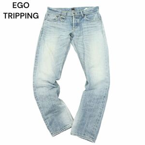 EGO TRIPPING エゴトリッピング 通年 ダメージ加工★ デニム パンツ ジーンズ Sz.31　メンズ 日本製　A3B05716_C#R