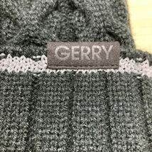 ジェリー　ニット帽 ニットキャップ 帽子 GERRY アクリル　ブラック　シンプル　防寒　冬　メンズ　レディース_画像3