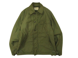 即決☆1972年製 実物 ALPHA社製 U.S NAVY A-2 DECK JACKET デッキジャケット OD SIZE:M(38-40).4Q hard luck jason jessee max schaaf