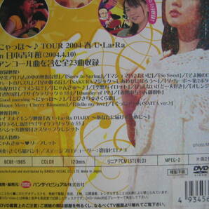 DVD■特価処分■視聴確認済■野川さくら LIVE にゃっほ～ TOUR 2004春 U・La・Ra■No.2226の画像3