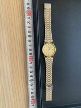 *1849 ロンジン 腕時計 LONGINES Presence 156 SWISS 6801 クォーツ デイト コンビ ギャラ付 電池切れ 中古_画像8