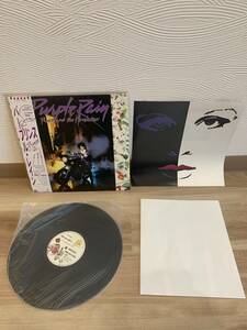*1925 帯付き 日本盤 Prince /プリンス/Purple Rain /パープル・レイン/レコード/LP/P-13021 音声未確認