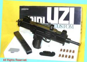 ▲18禁・最終品★＃C-7020 MINI UZI CUSTOM▲観賞用エアーガン■㈲ マルゼン・日本製・一次流通 新品未使用未発射・超貴重レア・外箱薄汚有