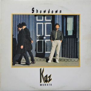 LP●SHOWDOWN / 村田和人 　　(1986年）　CITY POP AOR ファンク ブギー　Prd：RONNIE FOSTER　