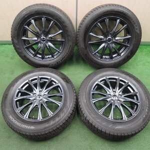 *送料無料*バリ溝！19年！キレイ！9.5分★スタッドレス 225/60R17 ハンコック ウインター アイセプト IZ2A WAREN PCD100/5H★3112702TNス