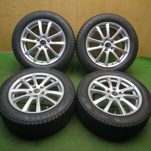 *送料無料*バリ溝！20年！キレイ！ほぼ10分★スタッドレス 215/55R17 ブリヂストン ブリザック VRX2 PREO プレオ PCD114.3/5H★3112205Hス