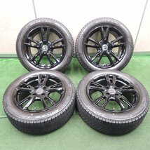 *送料無料*超バリ溝！22年！キレイ！ほぼ10分★プジョー等 EURO TECH 195/55R16 スタッドレス ブリヂストン VRX3 PCD108/4H★3112904NJス_画像1