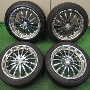 [送料無料]バリ溝！9.5分★BELLONA WEDS 245/45R19 グッドイヤー イーグル LS2000 hybridⅡ ARTISAN SPIRIT PCD114.3/5H★3102606TNノ