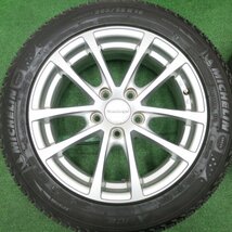 [送料無料]バリ溝！8.5分★ワーゲン 等 205/55R16 スタッドレス ミシュラン X-ICE XI3 Eurodesign ユーロデザイン PCD112/5H★3100706HAス_画像4