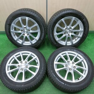 [送料無料]バリ溝！8.5分★ワーゲン 等 205/55R16 スタッドレス ミシュラン X-ICE XI3 Eurodesign ユーロデザイン PCD112/5H★3100706HAス