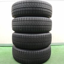 *送料無料*バリ溝！21年！綺麗！ほぼ10分★Lehrmeister 185/60R16 スタッドレス ブリヂストン VRX2 レアマイスター PCD100/4H★3120217HAス_画像5