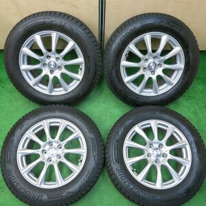 [送料無料]バリ溝！19年！8.5分★スタッドレス 225/65R17 ブリヂストン ブリザック DM-V3 JOKER ジョーカー PCD114.3/5H★3112002イス