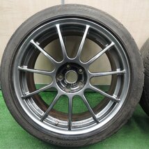 [送料無料]バリ溝！9.5分★アルファロメオ ASSO Partire 215/45R17 ダンロップ LE MANS LM703 アッソ パルティーレ PCD98/5H★3111601NJノ_画像2