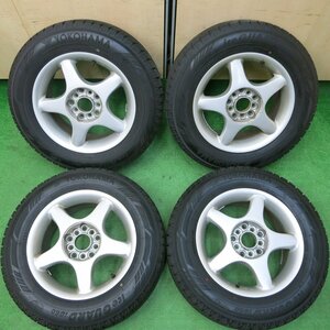 *送料無料*バリ溝！9分★スタッドレス 195/65R15 ヨコハマ アイスガード iG60 社外 アルミ 15インチ PCD100 114.3/5H マルチ★3120902イス