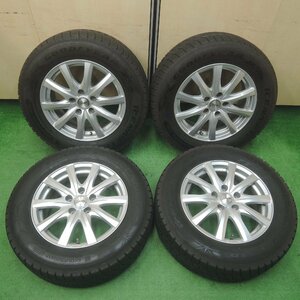 *送料無料*バリ溝！19年！綺麗！9.5分★スタッドレス 215/65R16 グッドイヤー アイスナビ6 ravrion RS01 PCD114.3/5H★3120803SYス