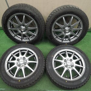 *送料無料*バリ溝！20年！9.5分以上★スタッドレス 155/65R14 グッドイヤー アイスナビ6 LOXARNY SPORT ロクサーニ PCD100/4H★3120908HAス