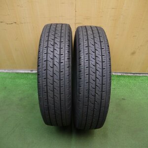 *送料無料*新車外し！22年★185/75R15 106/104N ブリヂストン エコピア R710 タイヤ 15インチ カムロード ハイエース 等★3121512Hノタ