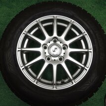 [送料無料]バリ溝！8.5分★スタッドレス 195/65R15 グッドイヤー アイスナビ6 社外 アルミ ホイール 15インチ PCD114.3/5H★3072410IHス_画像4