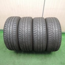 [送料無料]バリ溝！キレイ！9.5分★日産 ジューク 純正 215/55R17 トーヨー トランパス MPZ 17インチ PCD114.3/5H★3110204TNノ_画像10