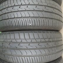 [送料無料]バリ溝！キレイ！9.5分★日産 ジューク 純正 215/55R17 トーヨー トランパス MPZ 17インチ PCD114.3/5H★3110204TNノ_画像9