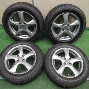 *送料無料*バリ溝！20年！キレイ！ほぼ10分★スタッドレス 175/65R15 ブリヂストン アイスパートナー2 TOPRUN PCD100/4H★3121703HAス