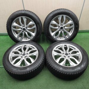 *送料無料*バリ溝 20年 綺麗 9.5分★スタッドレス 225/60R18 ブリヂストン ブリザック DM-V3 BALMINUM バルミナ PCD114.3/5H★3121411NJス