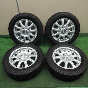 *送料無料*超バリ溝！22年！キレイ！9.5分以上★スタッドレス 155/65R13 グッドイヤー アイスナビ7 LAUFBAHNⅡ PCD100/4H★3122002NJス