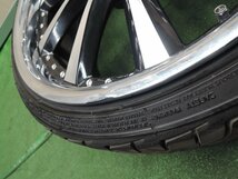 [送料無料]バリ溝！8.5分★215/35R19 245/35R19 VENERDi COSMIC トライアングル TR968 ブリヂストン ERGLANZ PCD114.3/5H★3112510HAノ_画像8