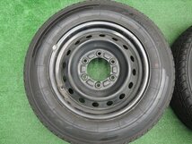 [送料無料]バリ溝！20年！9.5分★トヨタ ハイエース 純正 スチール 185/75R15 106/104L ヨコハマ JOB RY52 PCD139.7/6H★3110404HAノ_画像4