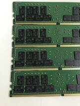 純正 SK hynix PC4-2933Y HMA84GR7CJR4N-WM 32GB 4枚セット 合計128GB PC4-2933Y RB2 12 RDIMM 2R×4 2_画像8