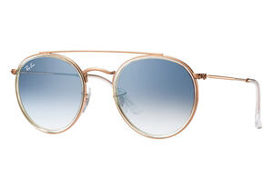 RayBan レイバン ROUND DOUBLE BRIDGE サングラス RB3647N-9068/3F 丸眼鏡 