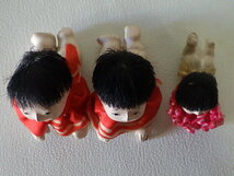 蔵出◆ 郷土玩具3 這子人形 はいはい ３点まとめて　日本人形 ◆ こけし 市松人形　アート 伝統工芸 オブジェ _画像9