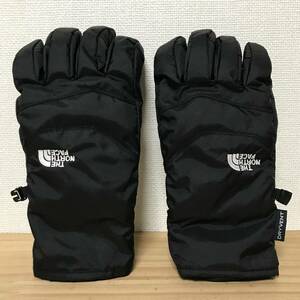 美品◆THE NORTH FACE DRYVENT GLOVES Sサイズ ノースフェイス ドライベント グローブ 黒 スノーボード スノボ